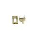 14mm x 22mm Rectangle Twist and Turn Clasp